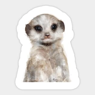 Little Meerkat Sticker